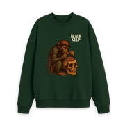 Evergreen Printed Sweater Front