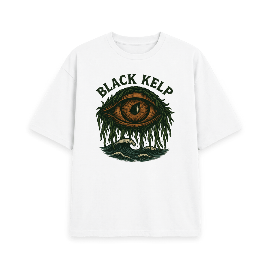 White Printed T-shirt Front