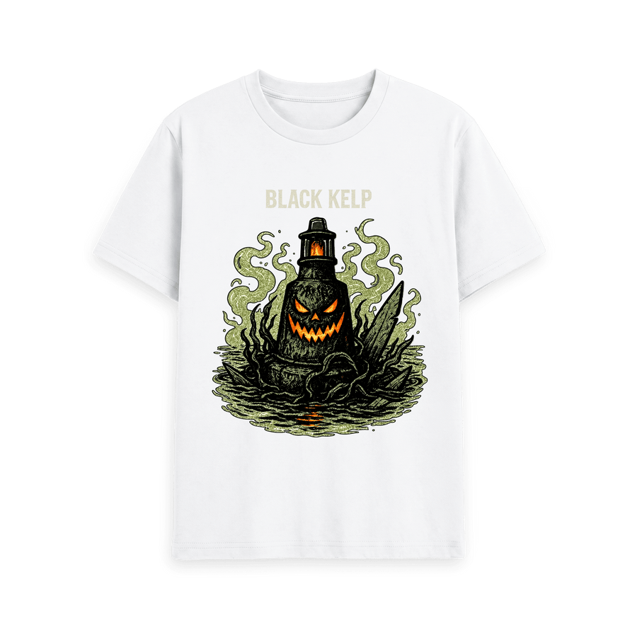 White Printed T-shirt Front