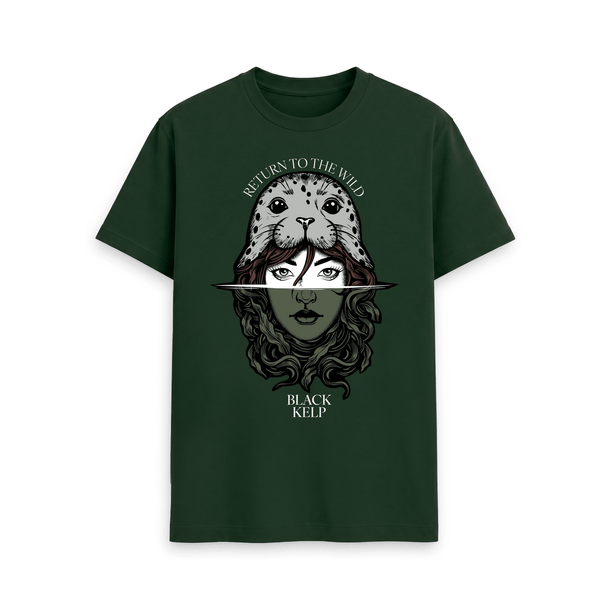 Evergreen Printed T-shirt Front