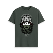 Dark Grey Printed T-shirt Front